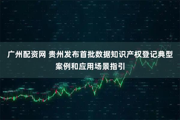 广州配资网 贵州发布首批数据知识产权登记典型案例和应用场景指引